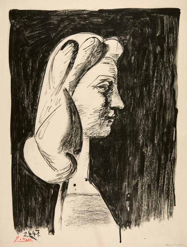 Pablo Picasso, Grand Profil, 1947
