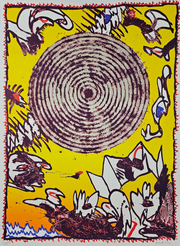 Pierre Alechinsky, Seoul, 1988