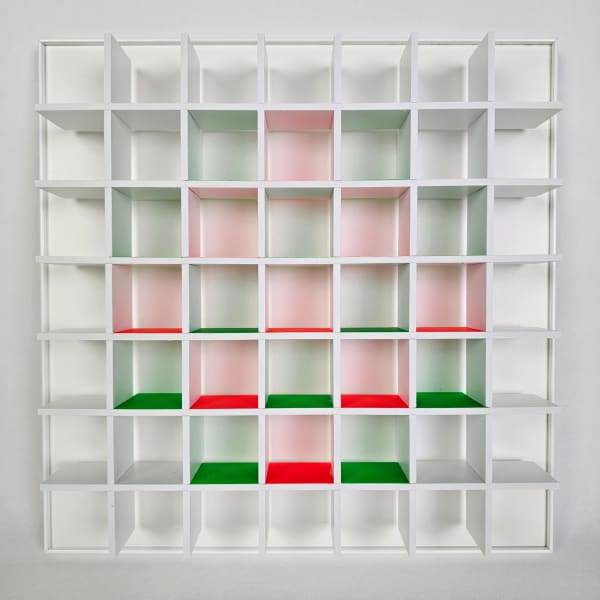 Luis Tomasello, Grille Chromoplastique B, 2012