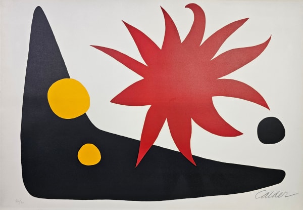 Alexander Calder Le Soleil Rouge, 1965
