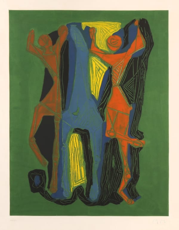 Marino Marini, Marino from Goethe, plate IV, 1979