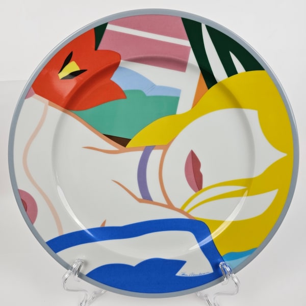 Tom Wesselmann, Blonde Vivienne. Künstlerplatzteller, 1989