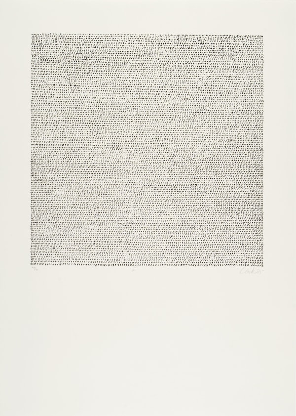 Günther Uecker Manuele Struktuur. No IV, 1975