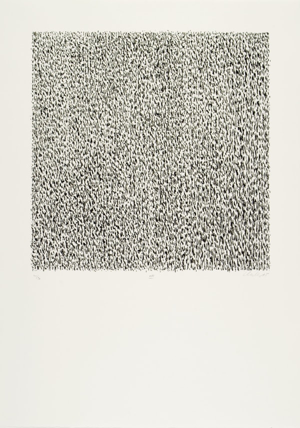 Günther Uecker Manuele Struktuur. No VIII, 1975