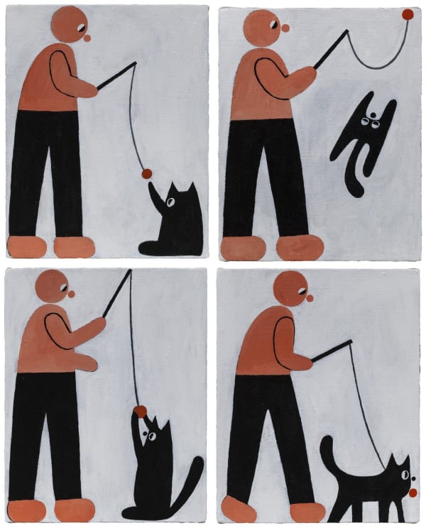 Yan Cong 煙囪, Playing with My Cat No. 2, 2015