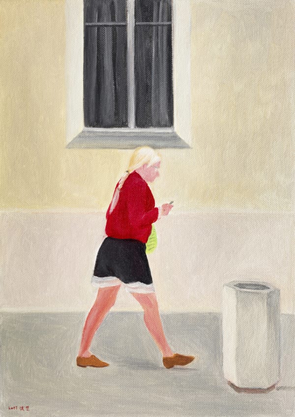Wu Yi 武藝, Lady in Red 红衣女郎, 2013