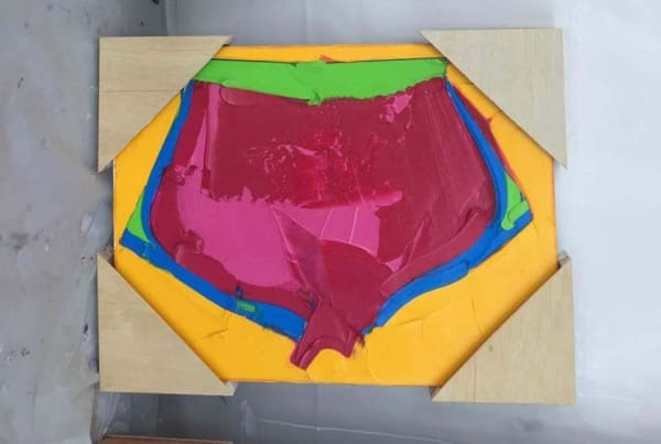 Martin Wehmer 马丁・韦默尔, Purple Paints, 2016