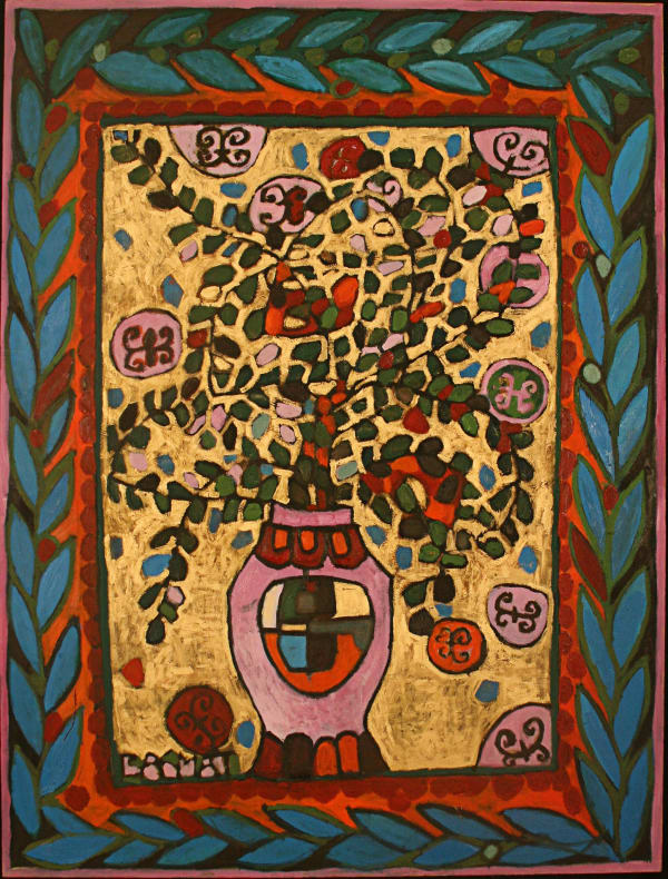 Basmat Levin 巴斯瑪特 · 勒文, Purple Vase, 2011