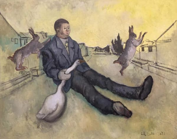 Huang Liyan 黄立言, The foreigner enters the lonely woods 外族人进入寂寞的林子, 2020-2021