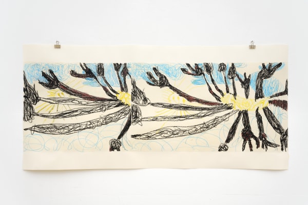 Cecile Lempert 塞西尔·伦珀特, Cloud with Crow Wings 长着乌鸦翅膀的云 , 2024