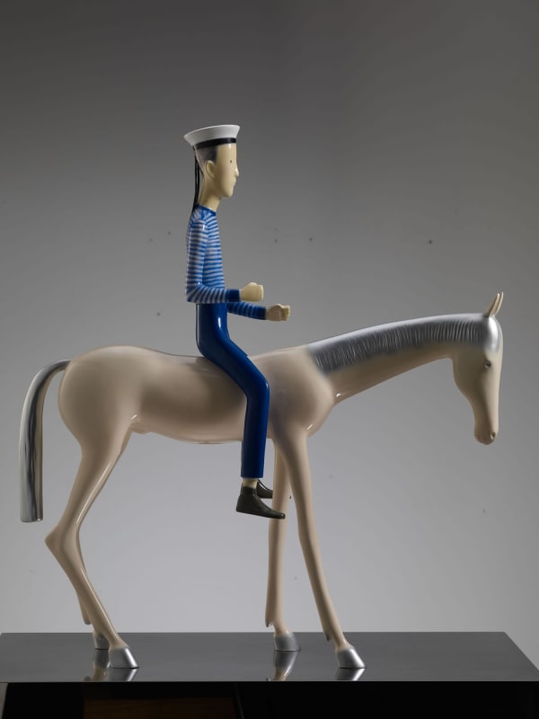 Yu Fan 于凡, White Horse and Sailor No. 3, 2010