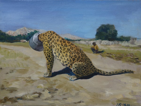 Wu Xihuang 吳曦煌, Testament of Horse Abdomen - A Leopard in The Desperate Situtation《馬腹遺書——陷入絕境的花豹》, 2016
