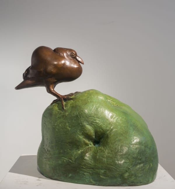 Zhang Ning 張寧, Bird on the Mound 丘上的鸟, 2008