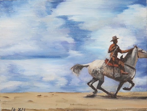 Wu Xihuang 吳曦煌, Testament of Horse Abdomen - Escape from The West《馬腹遺書——逃離西部》, 2016