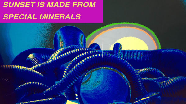 Yuan Keru 袁可如, Sunset is Made from Special Minerals , 2017