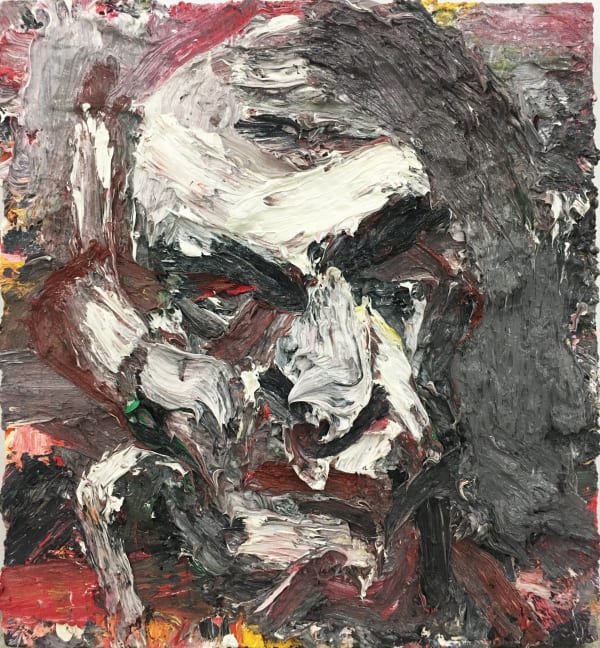 Liu Zhengyong 刘正勇, Balzac in the Wind 风中的巴尔扎克, 2019