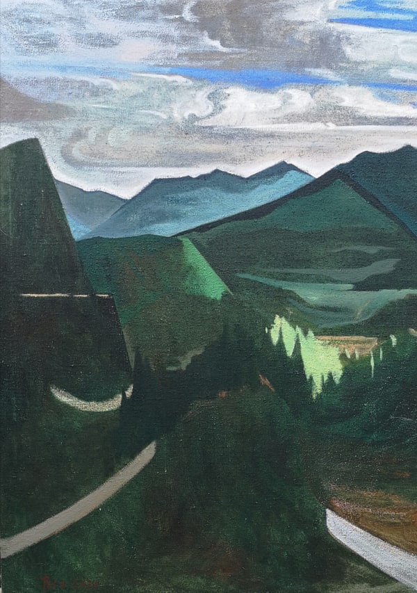 Xiao Jiang 肖江, Winding Road 盤山公路, 2020