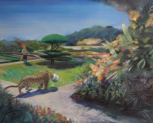 Wu Xihuang 吳曦煌, Testament of Horse Abdomen - Leopard Runs Away And Falls Into The Trap 《馬腹遺書——出走的花豹掉入陷阱》, 2016