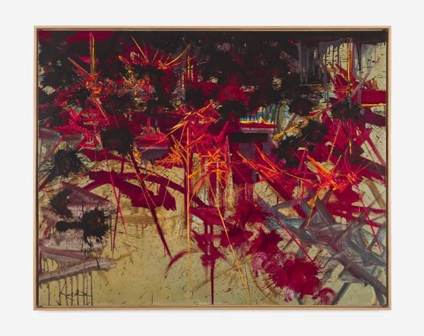 Georges Mathieu, Désaveu intemporel, 1990