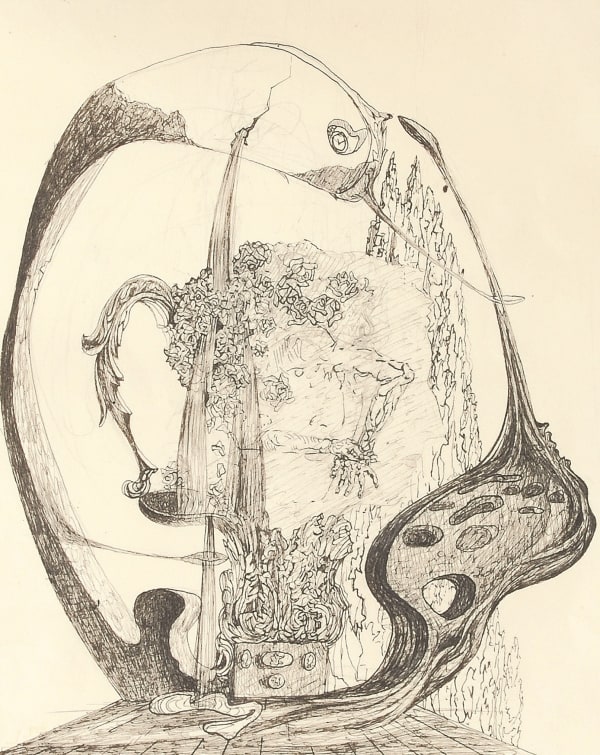 Salvador Dali, Study for Portrait of the Viscountess Marie-Laure de Noailles, c.1931-32