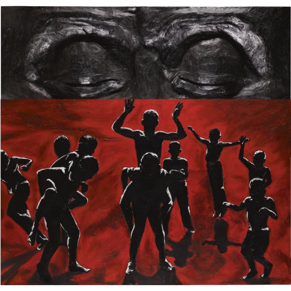 Robert Longo, Boom (in 2 Parts), c.1984-1985