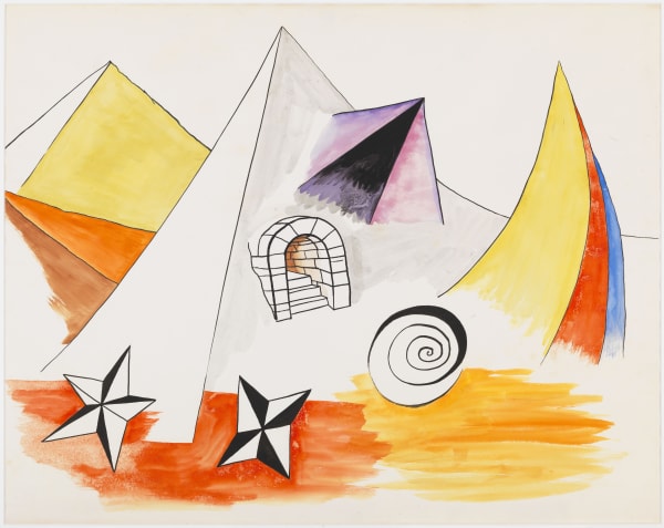 Alexander Calder, Paysage Fantastique, c.1942