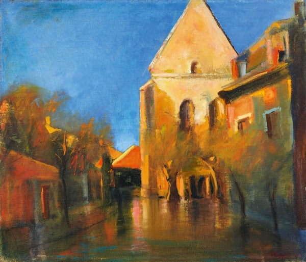 Adrian Ghenie, Untitled (Strada Mihail Kogalniceanu in Cluj), 1998