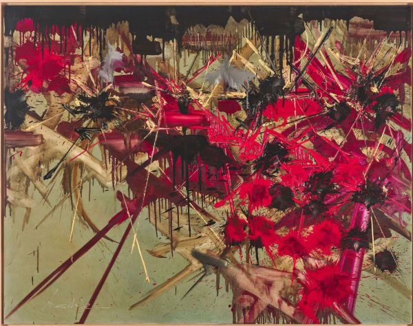 Georges Mathieu, Plénitude impénétrable, 1990