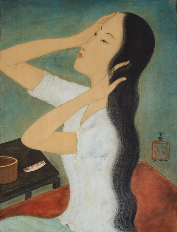 Mai Trung Thu, La toilette, 1946
