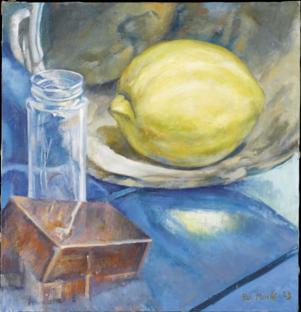 Yan Pei-Ming, Nature Morte au Citron, 1983