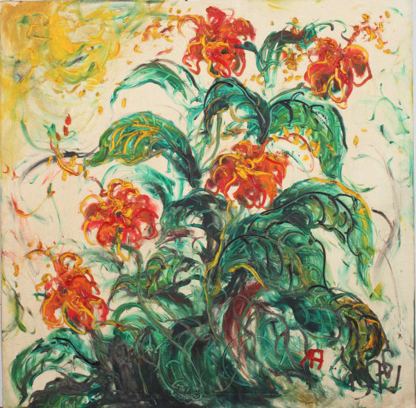Affandi, Bunga (Flower), 1978