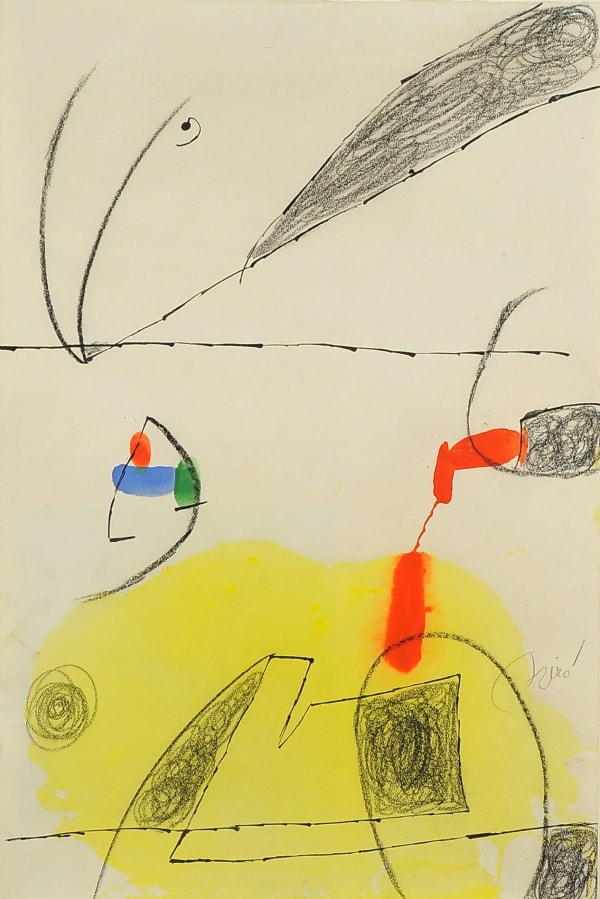 Joan Miró, Paysage animé, 1971-76