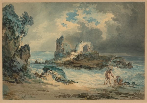 Joseph Mallord William Turner, Welsh Coast Scene, 1795-6