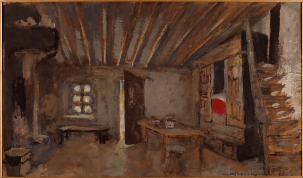 Edouard Vuillard, Intérieur d'Auberge au Drap Rouge, 1919