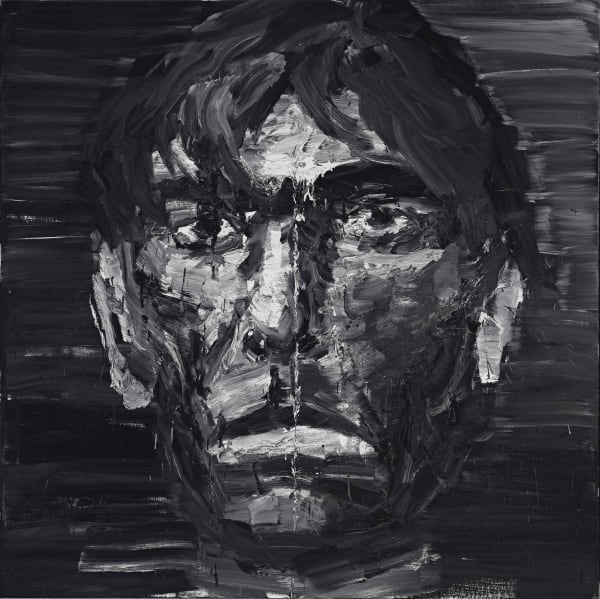 Yan Pei-Ming, Contrat non executé (Unexecuted Contract), 2000
