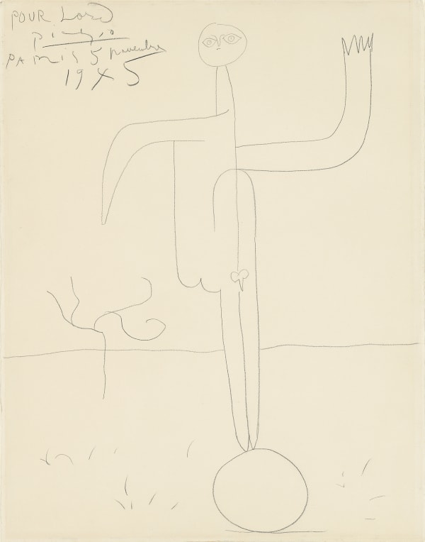 Pablo Picasso, L'équilibriste, 1945