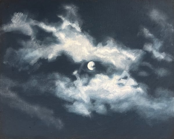 Alexander Massouras, Evening sky (ii), 2026