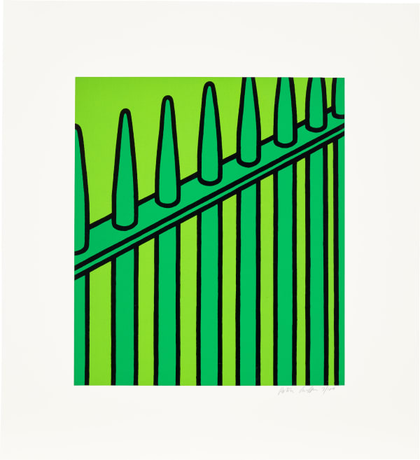 Patrick Caulfield, She fled along the avenue, 1973