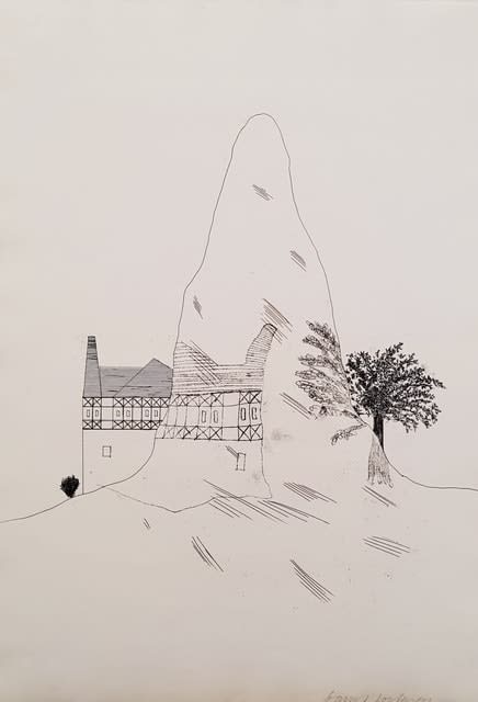 David Hockney, The Glass Mountain, 1969