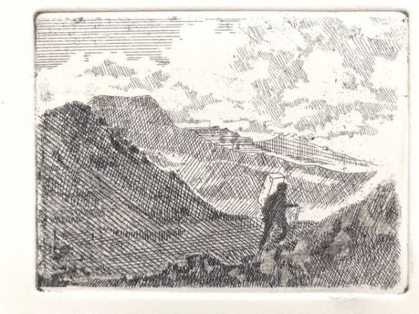 Alexander Massouras, Rumours took me back up the mountain, (Mine 1), 2021-2016