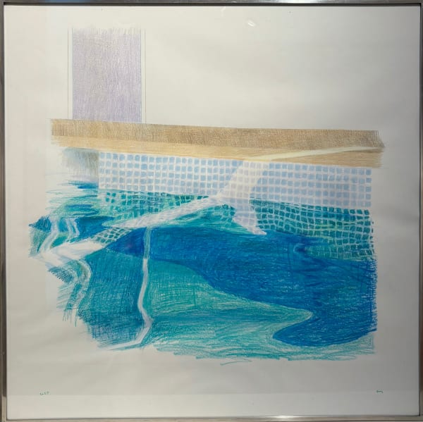 Alexander Massouras, Swimming Pool (sunlight), 2025