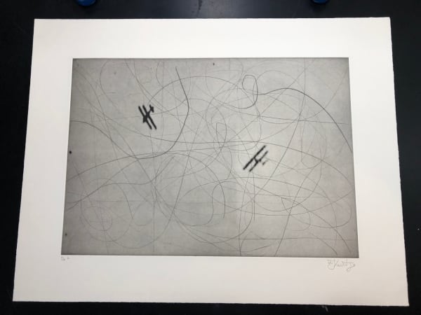 William Kentridge, Zeno Writing 2 : 1 - Planes, 2003