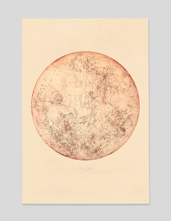 James Rogers, We stood silently under the cosmic theatre, spinning a five-thousand-year-old love story from our mouths (Something about chasing the sun and following you through the underworld every evening), 2024