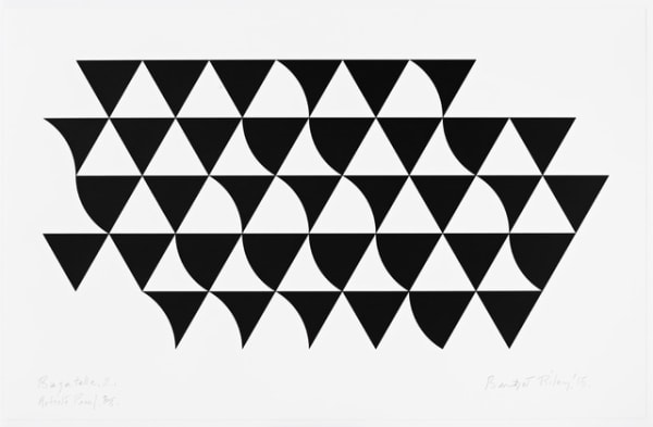 Bridget Riley, Bagatelle 2, 2015
