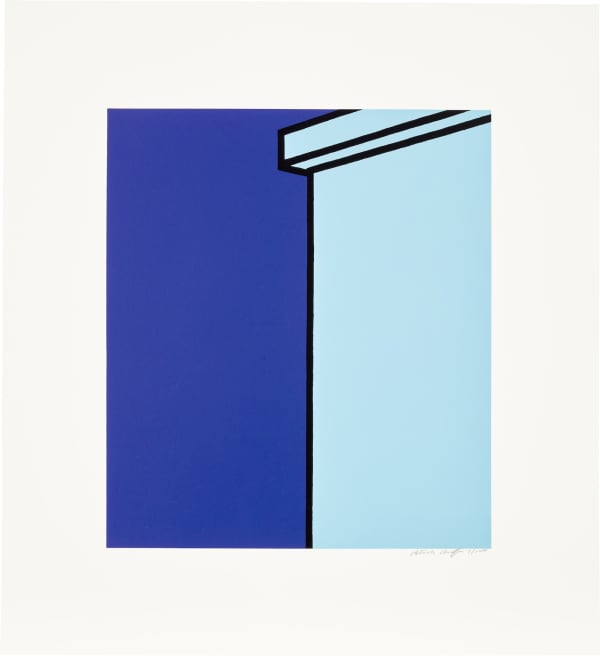 Patrick Caulfield, Making circles on park lagoons, 1973