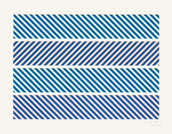 Bridget Riley, Untitled (Rothko Portfolio), 1973