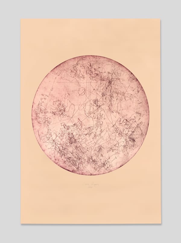 James Rogers, We stood silently under the cosmic theatre, spinning a five-thousand-year-old love story from our mouths (Something about chasing the sun and following you through the underworld every evening), 2024