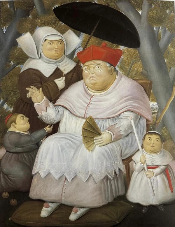Fernando Botero, El Nuncio, 1987