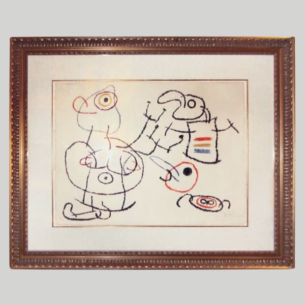 Joan Miro, "Ubu Aux Baleares II” Signed and Numbered 66/120