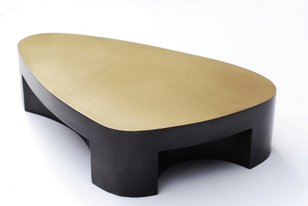 Lutetia Brass Low Coffee Table